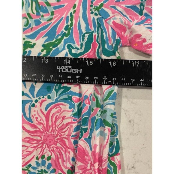 LILLY PULITZER Cody Swing Dress‎  "LEAF IT WILD"  Size SMALL  NWOT S Pink Floral - Picture 10 of 10